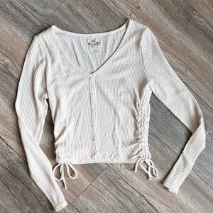 Hollister Long-Sleeve Ribbed Sweater